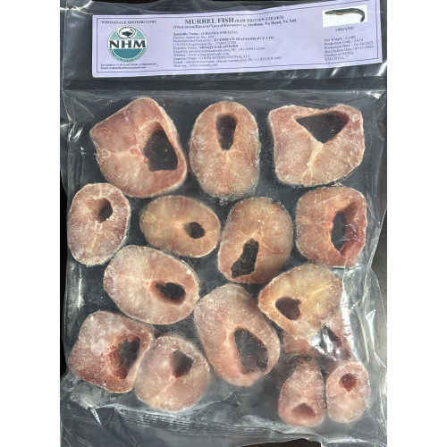 WILD CAUGHT FISH  STEAKS KORAMEENU / MURREL - 2 LBS