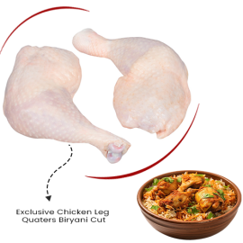 Chicken Leg Quaters Biryani Cut - 1 lb