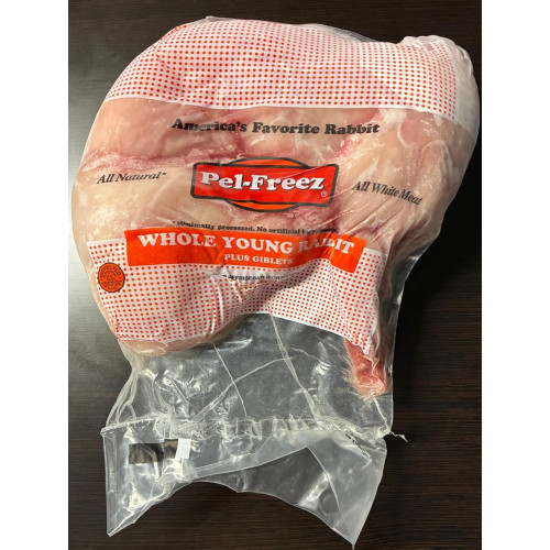 All Natural Rabbit Cut (Approx - 3 lbs)  --1