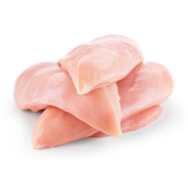 Chicken Boneless Breast Cut - 1 lb